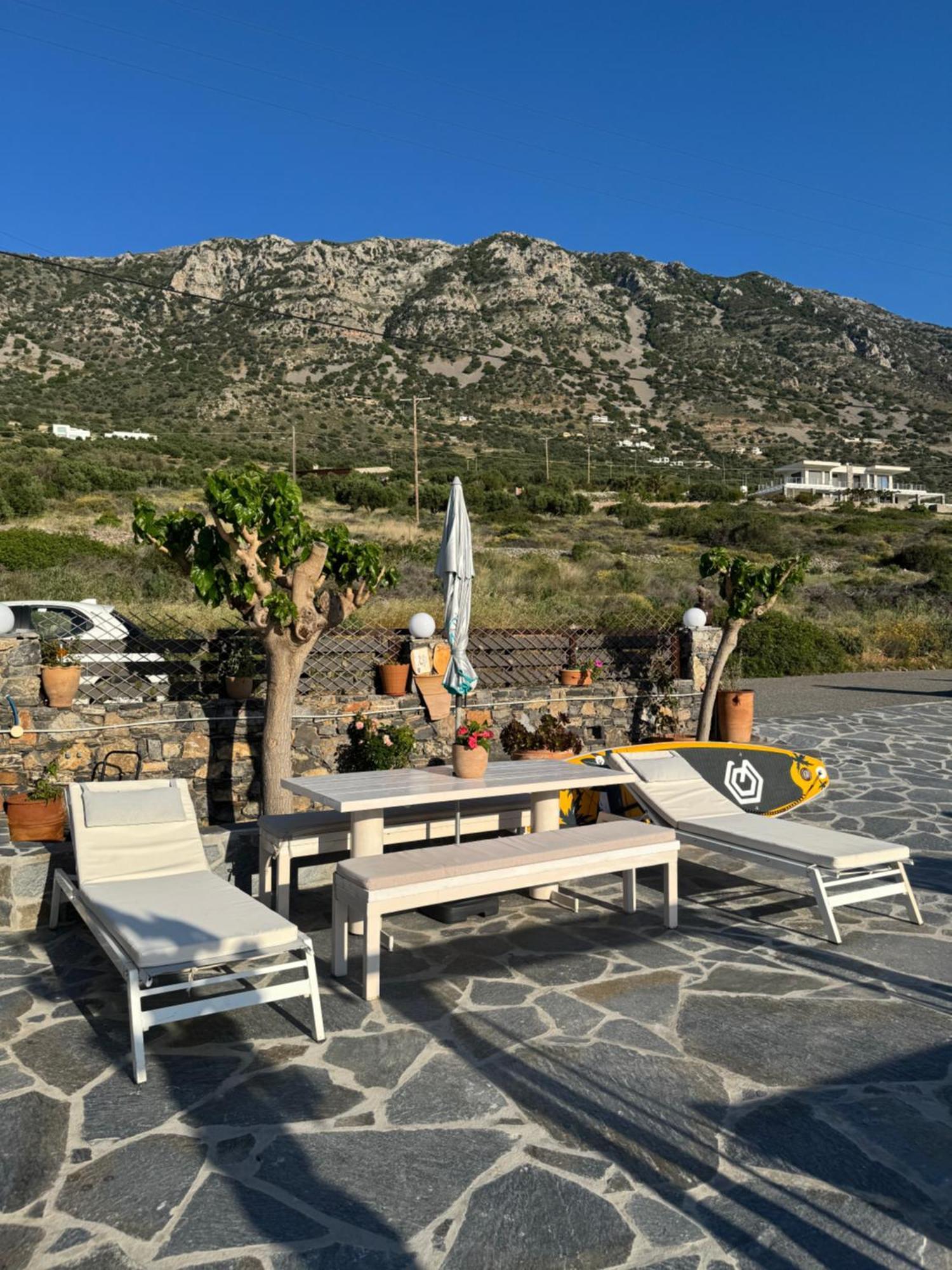Tholos Alexandra'S Beachfront House Kavousi  ภายนอก รูปภาพ